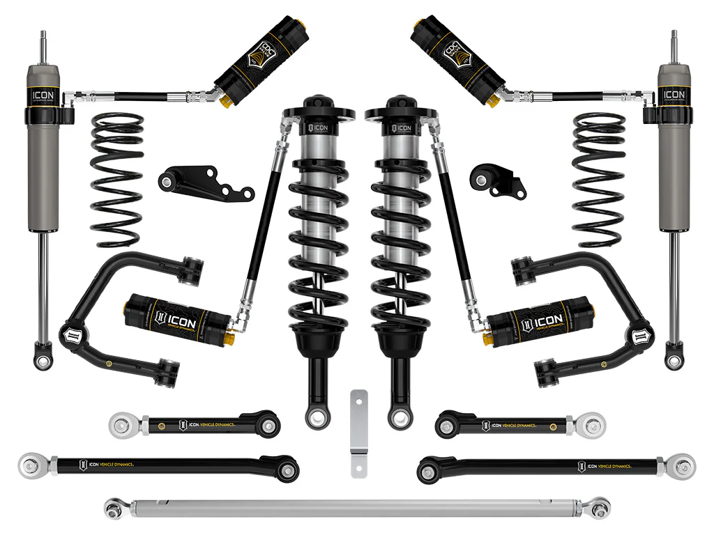 Icon 1.25-3" Stage 9 Suspension System w/CDCV Tubular Kit for 2024-2025 Lexus GX550