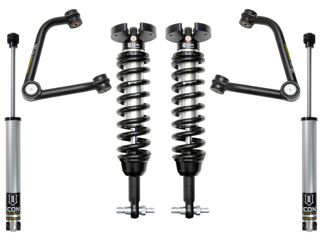 Icon 1.5-3.5" Suspension System Stage 2 Tubular Kit for 2019-2024 Chevrolet Silverado 1500