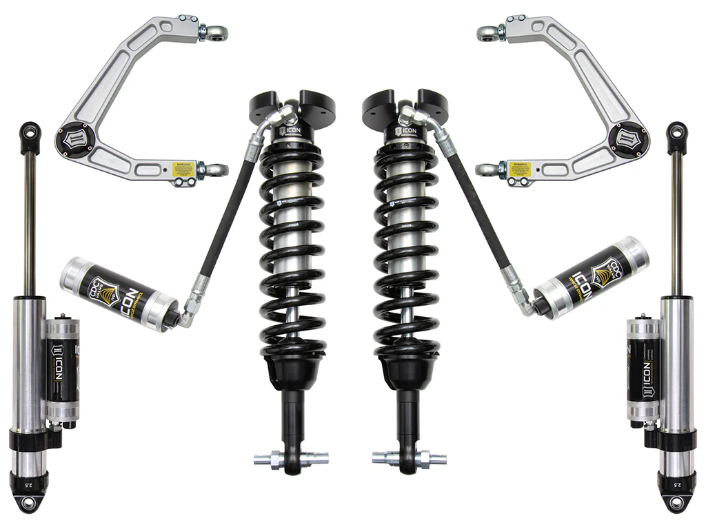 Icon 1.5-3.5" Suspension System Stage 4 Kit for 2019-2024 GMC Sierra 1500