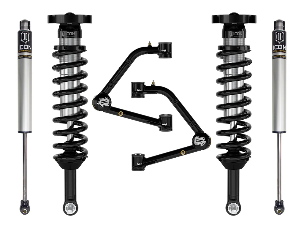 Icon 1.75-2.5" Stage 2 Suspension System w/Tubular UCA Kit for 2023-2024 GMC Canyon Trail Boss
