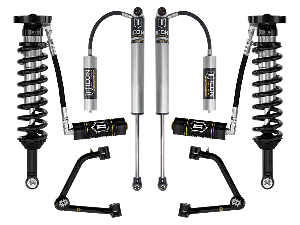 Icon 1.75-2.5" Stage 3 Suspension System w/Tubular UCA Kit for 2023-2024 GMC Canyon Trail Boss