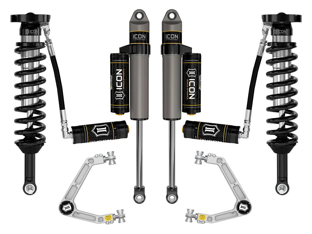 Icon 1.75-2.5" Stage 4 Suspension System w/Billet UCA Kit for 2023-2024 GMC Canyon Trail Boss
