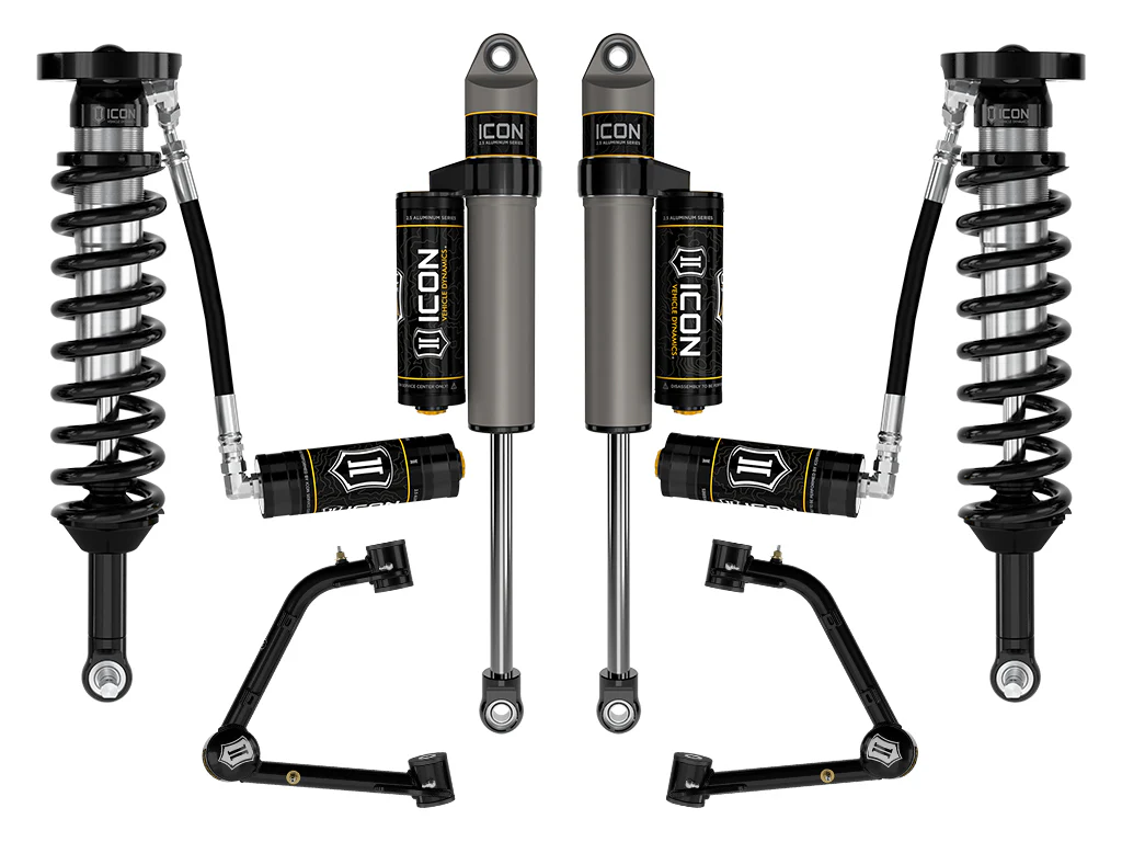 Icon 1.75-2.5" Stage 4 Suspension System w/Tubular UCA Kit for 2023-2024 GMC Canyon Trail Boss
