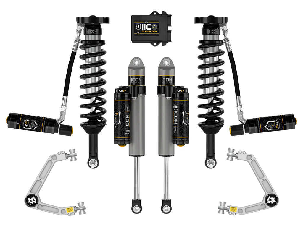 Icon 1.75-2.5" Stage 6 Suspension System w/Billet UCA Kit for 2023-2024 GMC Canyon Trail Boss