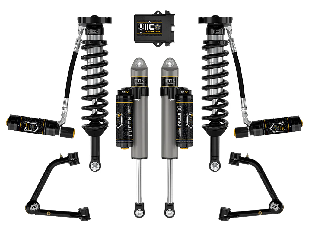 Icon 1.75-2.5" Stage 6 Suspension System w/Tubular UCA Kit for 2023-2024 GMC Canyon Trail Boss