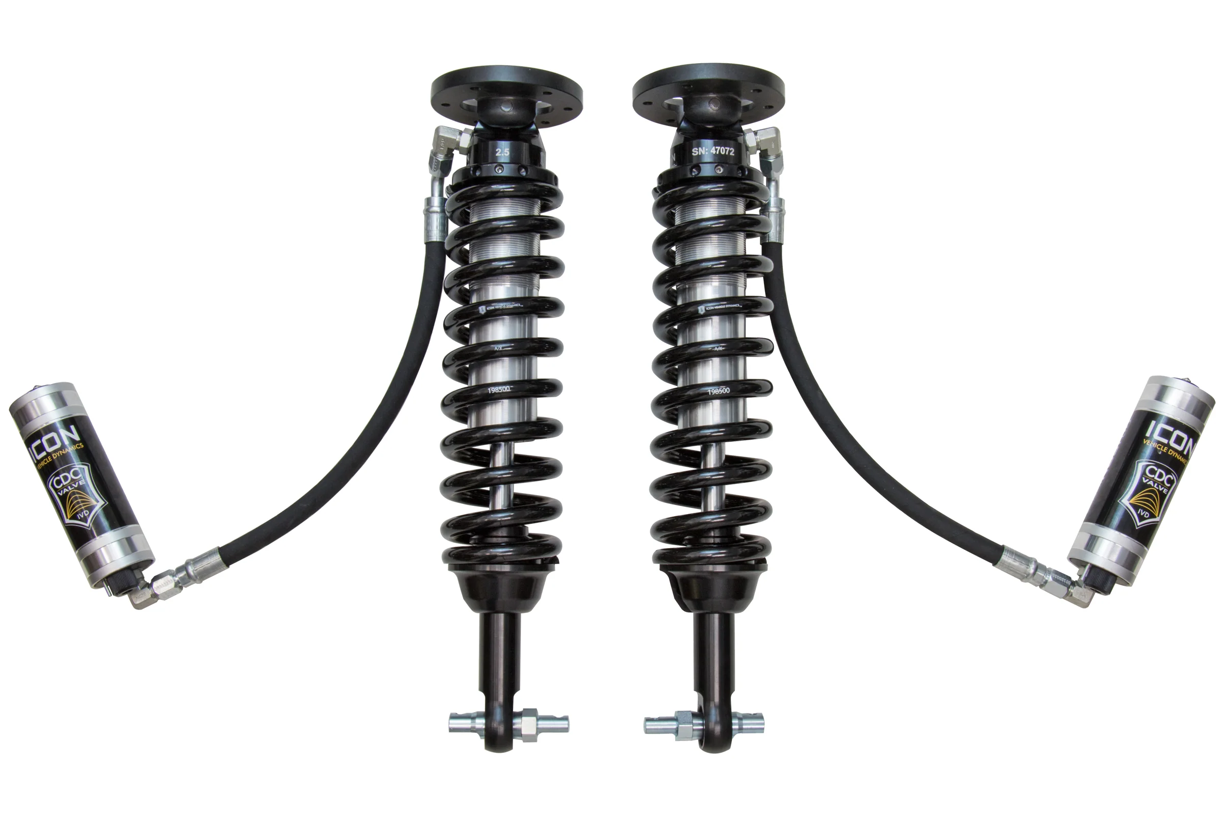 Icon 1.75-2.63" 2.5 VS RR CDCV Coilover Kit for 2014 Ford F150 RWD