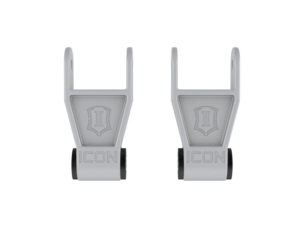 Icon 1" Billet Lower Shackle Kit for 2010-2025 Ford F150