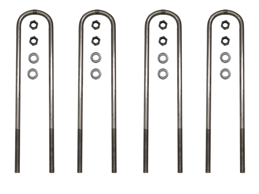 Icon 19" U-Bolt Kit for 2011-2022 Ford F350 Super Duty