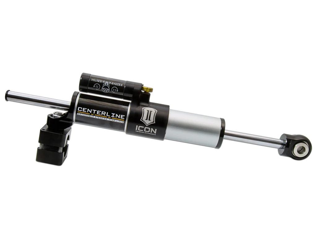 Icon 2.0 Centerline Stabilizer Adjustable Kit Steering Stabilizer for 2020-2023 Jeep Gladiator