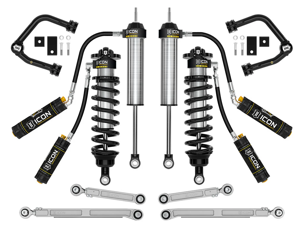 Icon 2-3.25" Suspension System Stage 2 Tubular Kit for 2022-2024 Toyota Tundra 4WD RWD