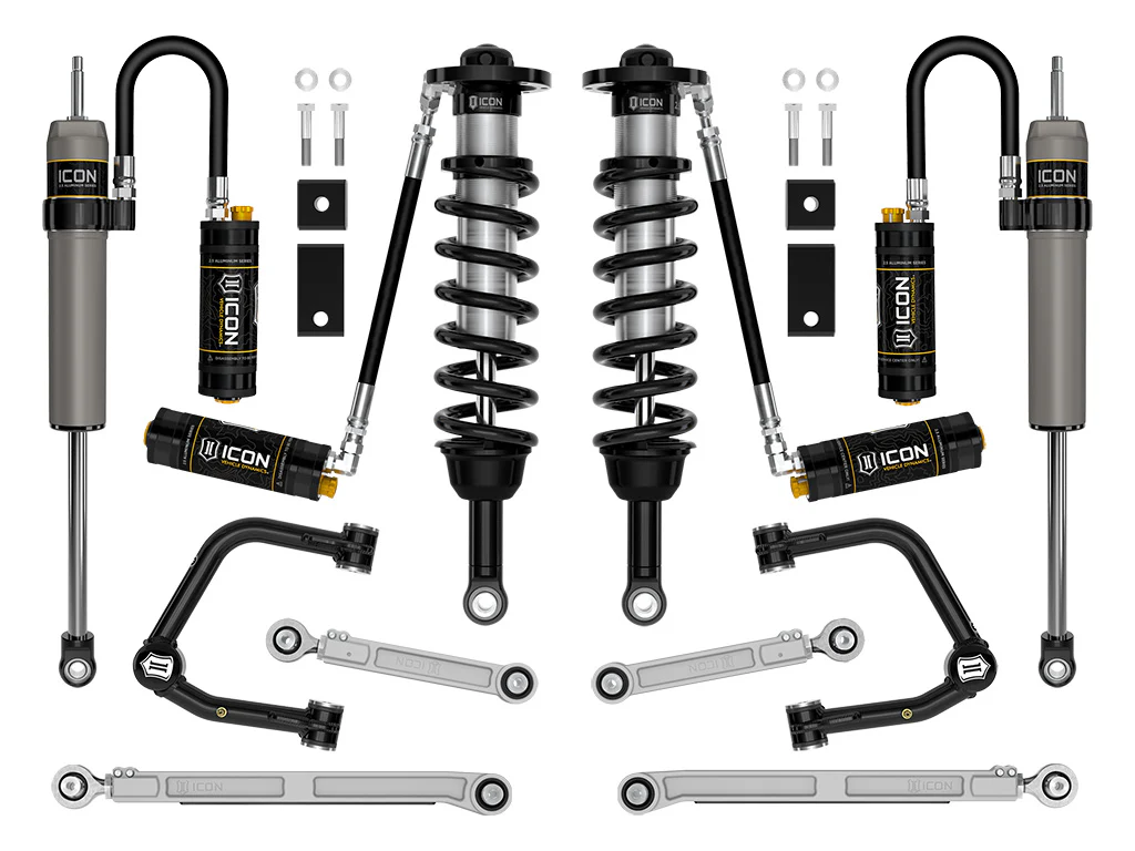 Icon 2-3.5" Suspension System Stage 1 Tubular Kit for 2022-2024 Toyota Tundra 4WD RWD