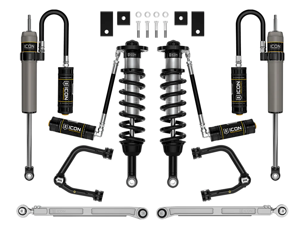 Icon 2-3.5" Suspension System Stage 8 Tubular Kit for 2022-2024 Toyota Tundra 4WD RWD