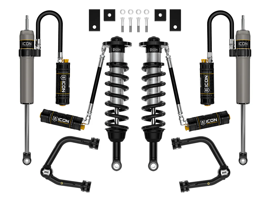 Icon 2-3.5" Suspension System Stage 9 Tubular Kit for 2022-2024 Toyota Tundra 4WD RWD