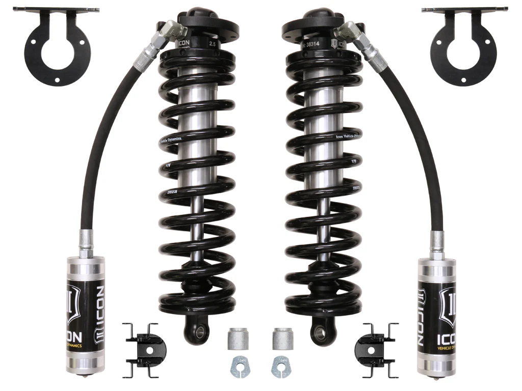 Icon 2.5-3" Lift Bolt-In Coilover Conversion Kit for 2020-2022 Ford F250 Super Duty 4WD w/2.25-2.75" lift Tremor