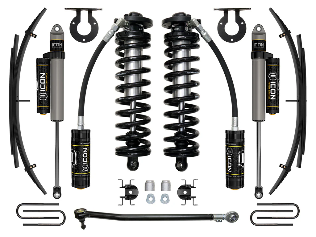 Icon 2.5-3" Stage 3 Coilover Conversion System w/Expansion Pack Kit for 2023 Ford F250 Super Duty Diesel