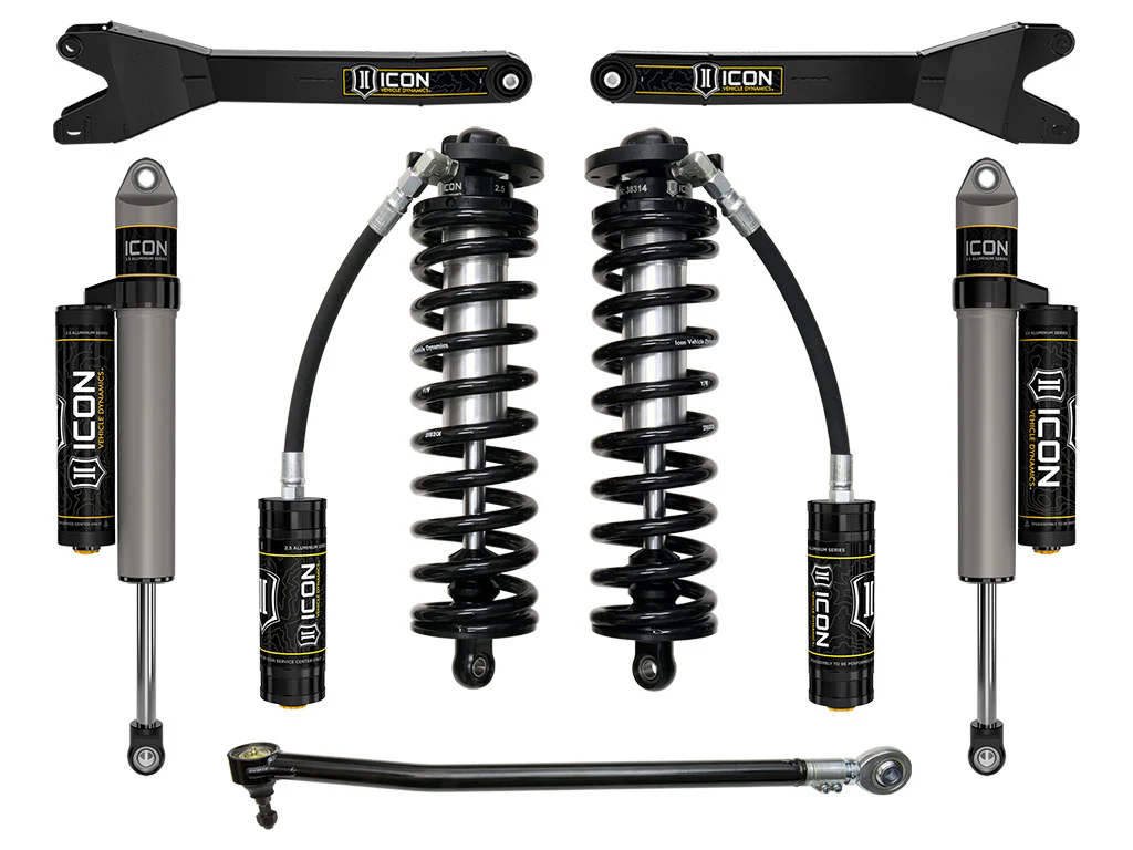 Icon 2.5-3" Stage 3 Coilover Conversion System w/Radius Arms Kit for 2023-2025 Ford F250 Super Duty Diesel