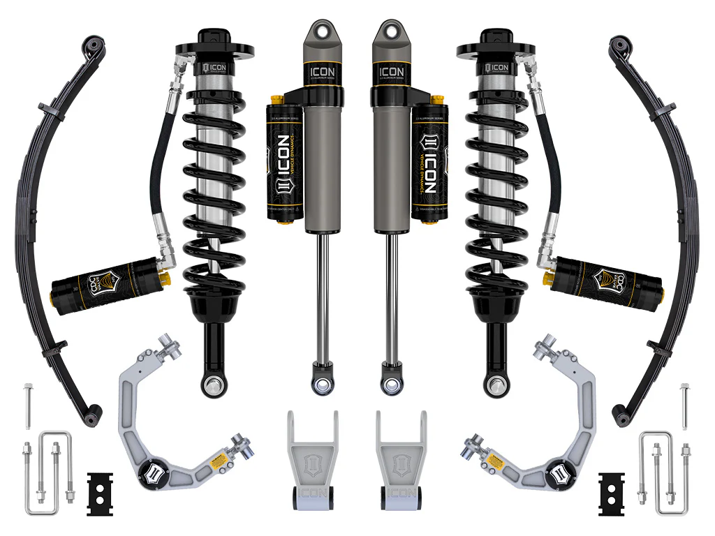 Icon 2.5-3" Stage 4 Suspension System CDCV leaf Pack Kit for 2021 Ford F150