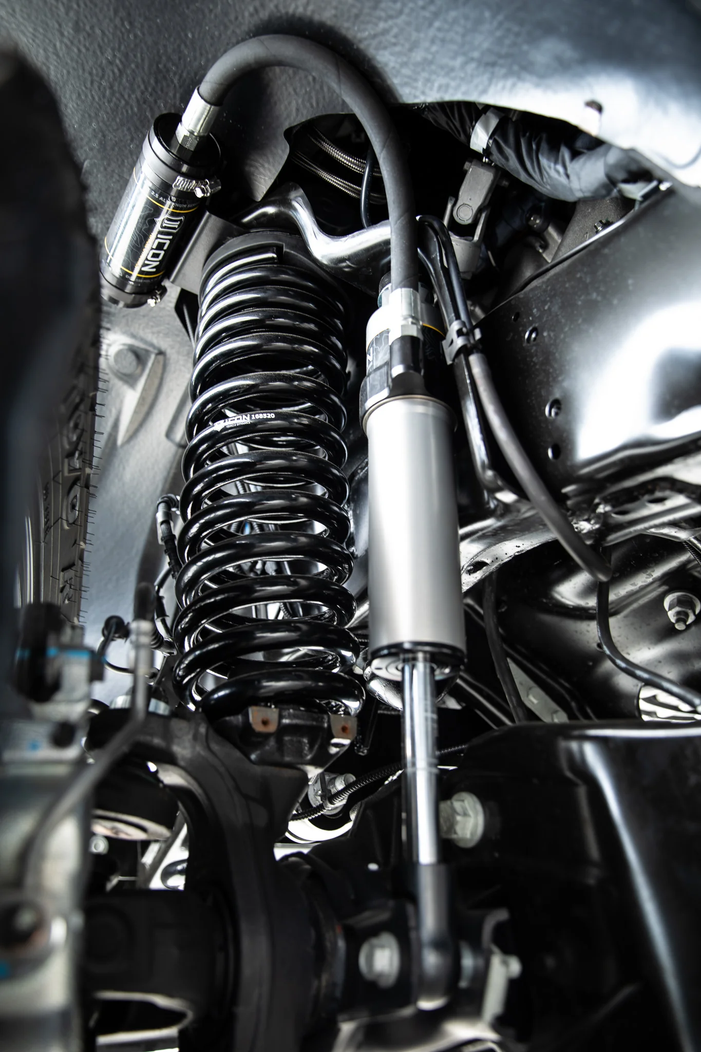 Icon 2.5" Dual Rate Spring Kit Front for 2023-2025 Ford F250 Super Duty 4WD Diesel - Image 2