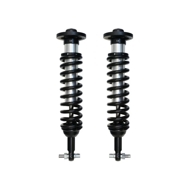 Icon 2.5 Internal Reservoir Coilovers Front Pair for 2015-2020 Ford F150 RWD