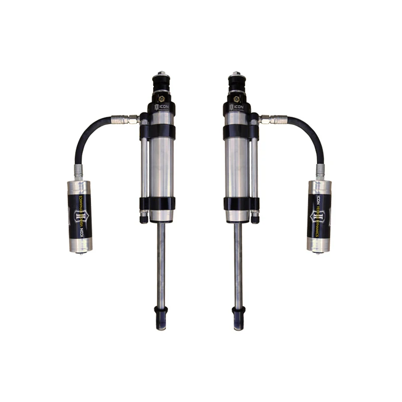 Icon 2.5 Omega Piggyback Reservoir Shocks Rear Pair for 2016-2023 Toyota Tacoma w/1.5" lift