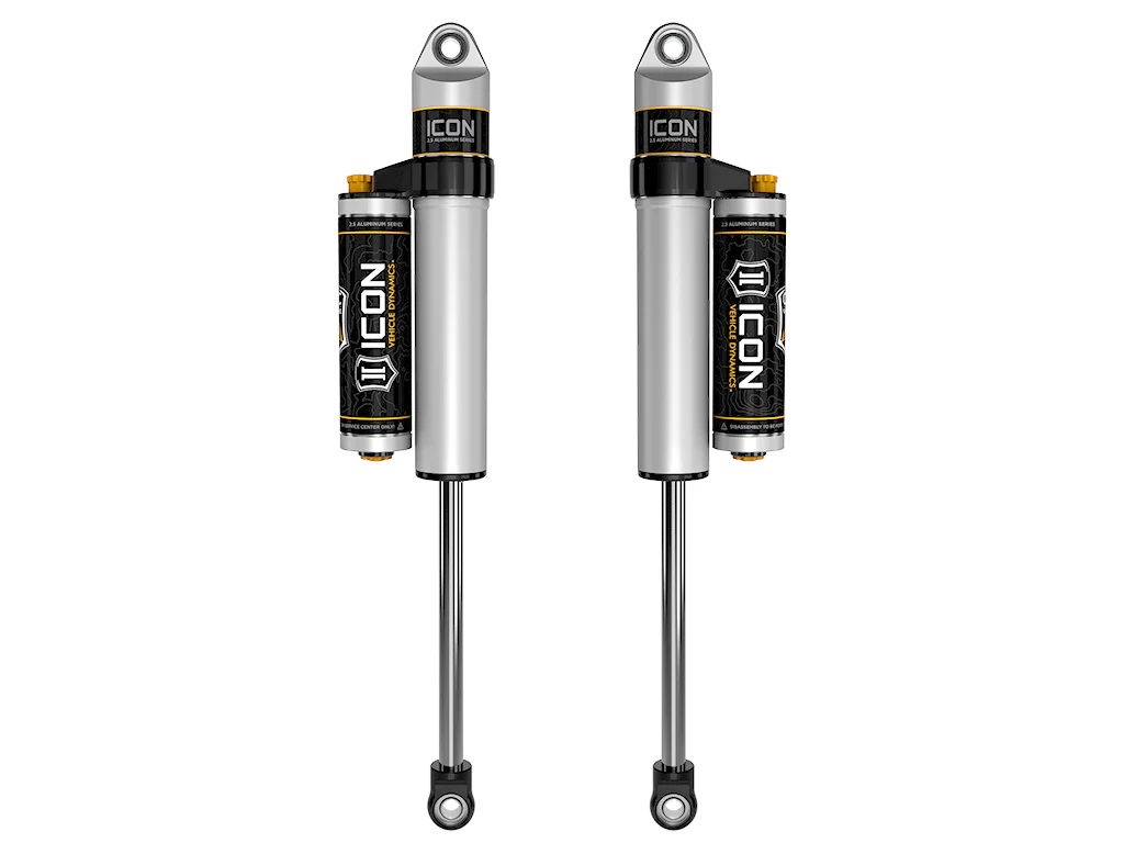 Icon 2.5 Piggyback Reservoir CDCV Shocks Pair for 2020-2022 Jeep Gladiator