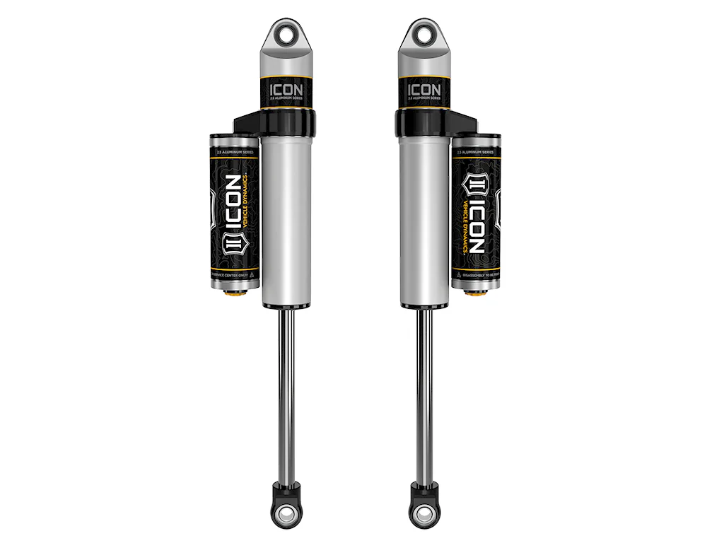Icon 2.5 Piggyback Reservoir Shocks Pair for 2019 GMC Sierra 1500