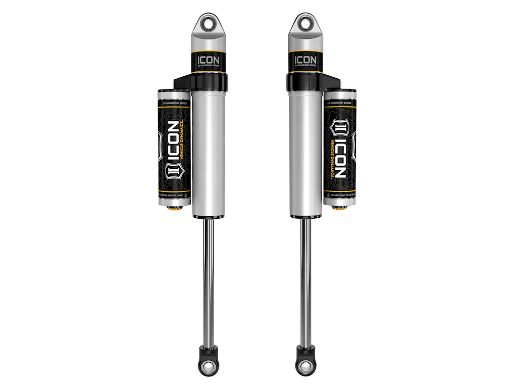 Icon 2.5 Piggyback Reservoir Shocks Pair for 2020-2024 Jeep Gladiator