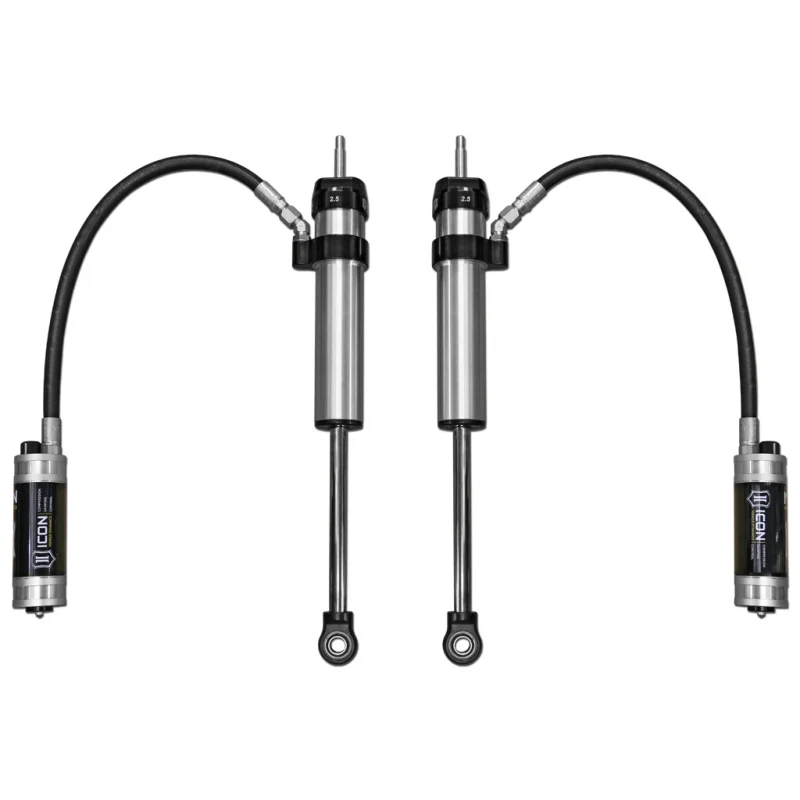 Icon 2.5 Remote Reservoir CDCV Shocks Pair for 1991-1997 Toyota Land Cruiser w/0-3" lift
