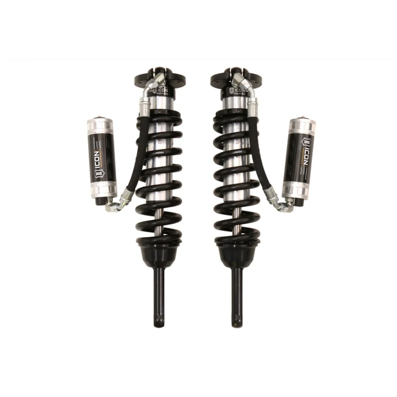 Icon 2.5 Remote Reservoir Coilovers CDCV Front Pair for 2010-2024 Toyota 4Runner w/0-3.5" lift