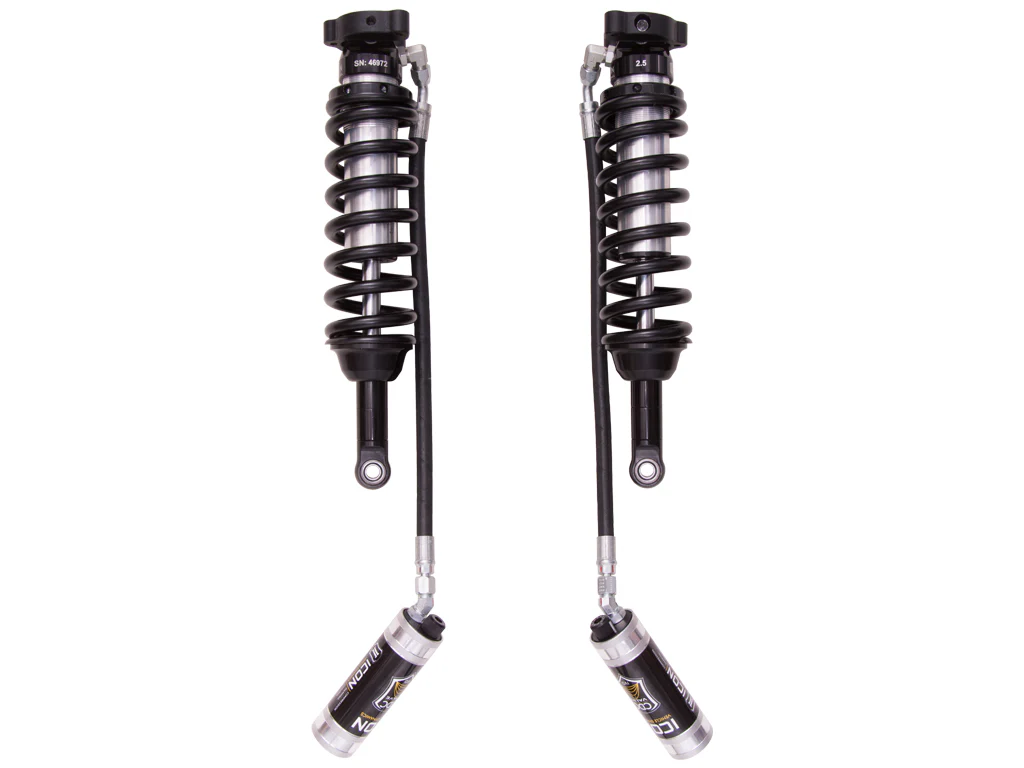 Icon 2.5 Remote Reservoir Coilovers CDCV Front Pair for 2015-2022 Chevrolet Colorado w/1.75-3" lift