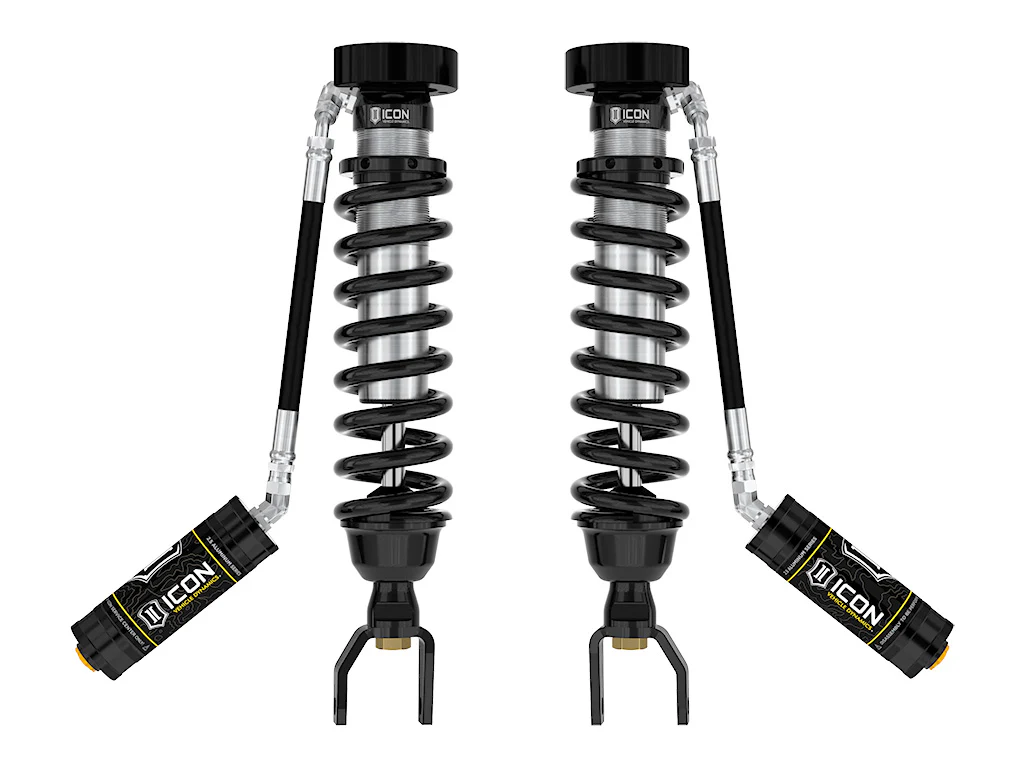 Icon 2.5 Remote Reservoir Coilovers Pair for 2019-2024 Ram 1500