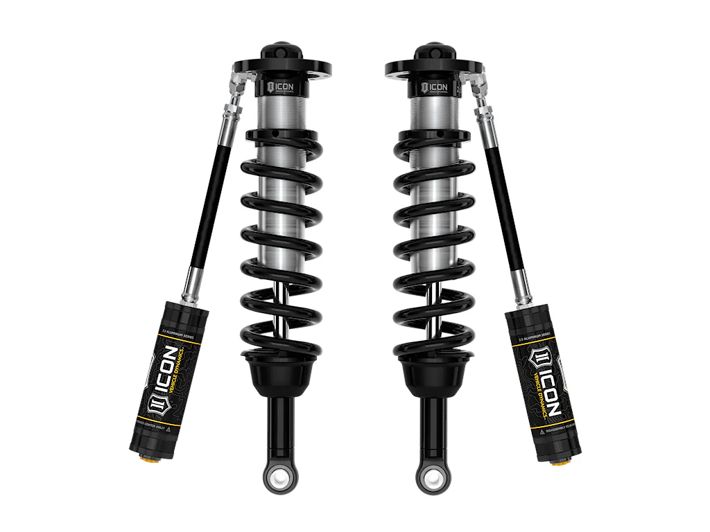 Icon 2.5 Remote Reservoir Coilovers Pair for 2022-2024 Toyota Tundra 4WD RWD