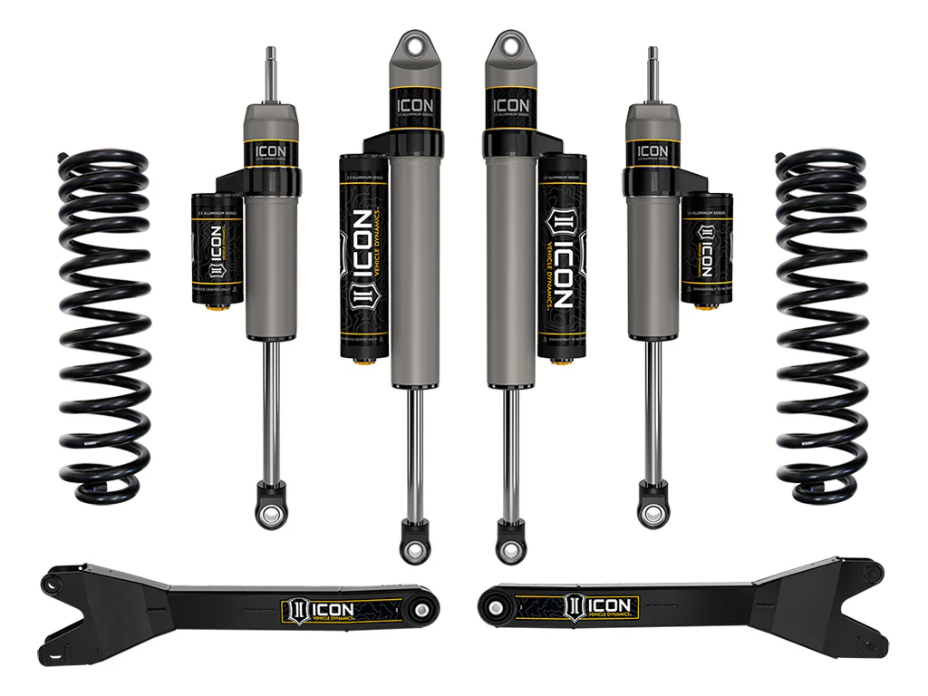 Icon 2.5" Stage 2 Suspension System w/Radius Arms Kit for 2023-2026 Ford F350 Super Duty Gas