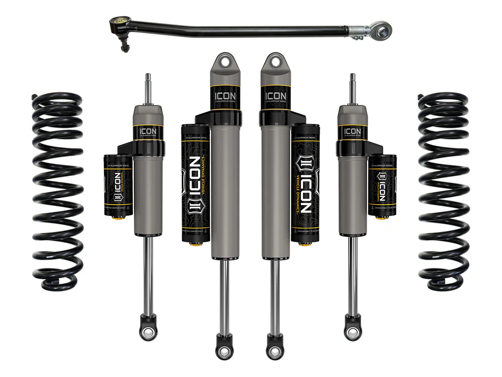 Icon 2.5" Stage 3 Suspension System Kit for 2023-2026 Ford F350 Super Duty 4WD Diesel Extended Cab Pickup