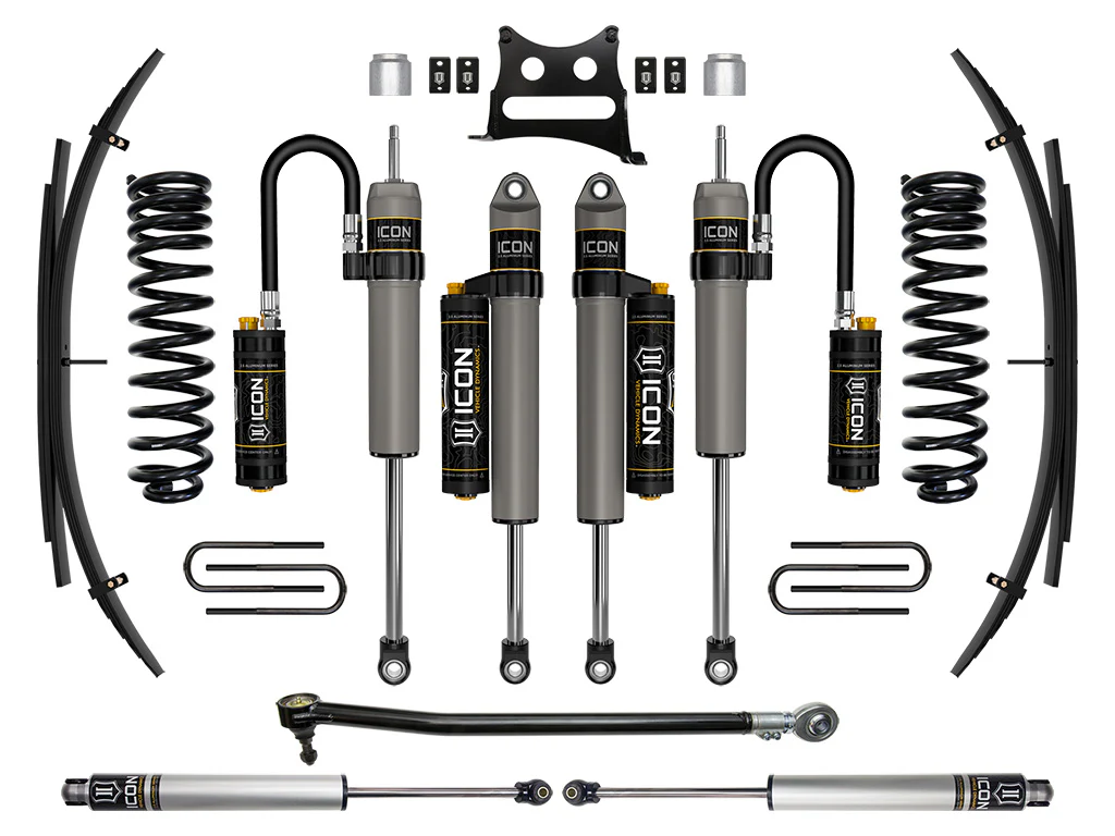 Icon 2.5" Stage 5 Suspension System w/Expansion Pack Kit for 2020-2022 Ford F350 Super Duty 4WD Diesel Extended Cab Pickup