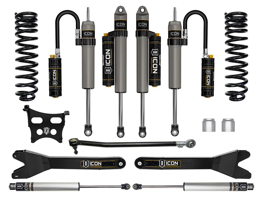 Icon 2.5" Stage 5 Suspension System w/Radius Arms Kit for 2023-2025 Ford F250 Super Duty 4WD Gas