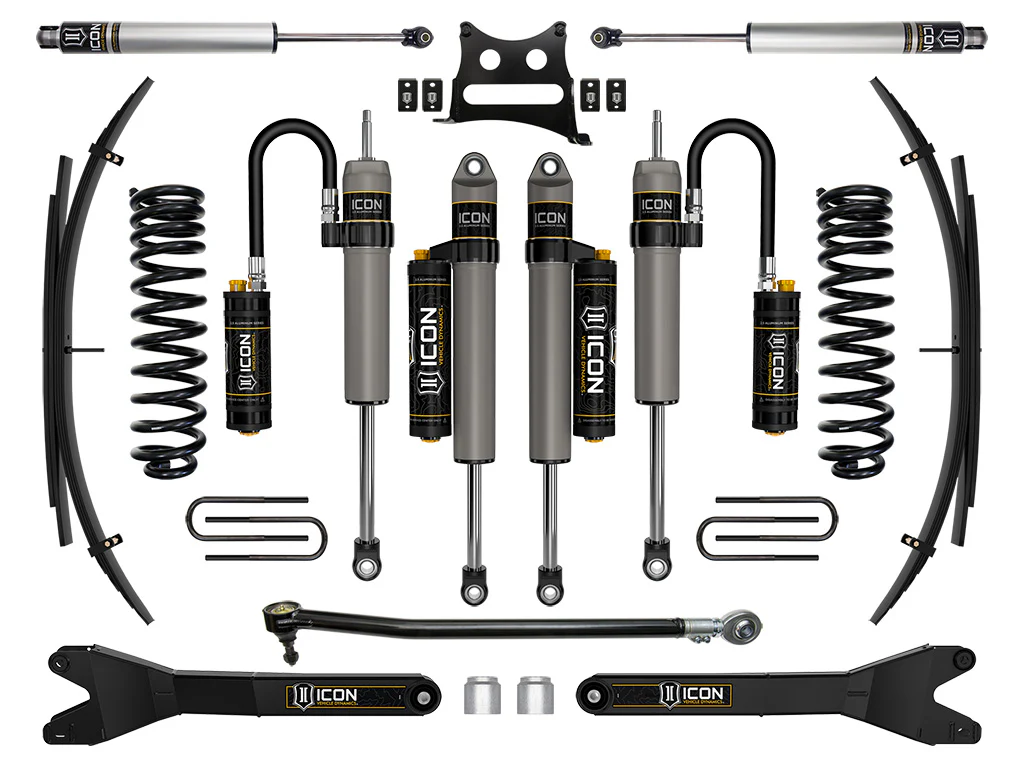 Icon 2.5" Stage 6 Suspension System w/Expansion Pack Kit for 2020-2022 Ford F250 Super Duty 4WD Diesel Std Cab Pickup