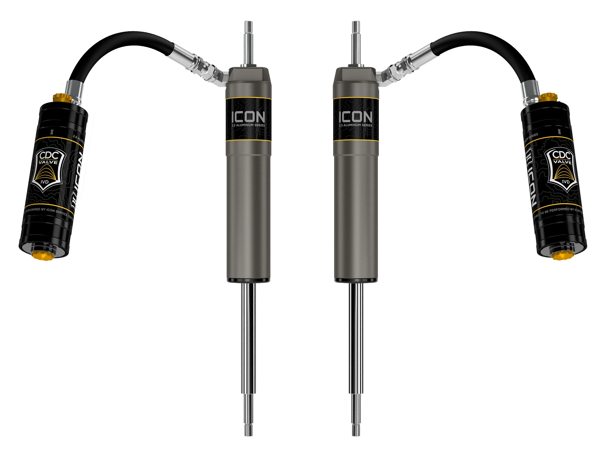 Icon 2.5 VS RR CDCV Front Pair Shocks Front Pair 87842CP