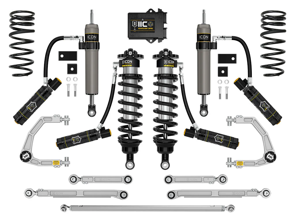 Icon 3-4.25" Stage 3 3.0 Suspension System Billet Kit for 2023-2025 Toyota Sequoia 4WD