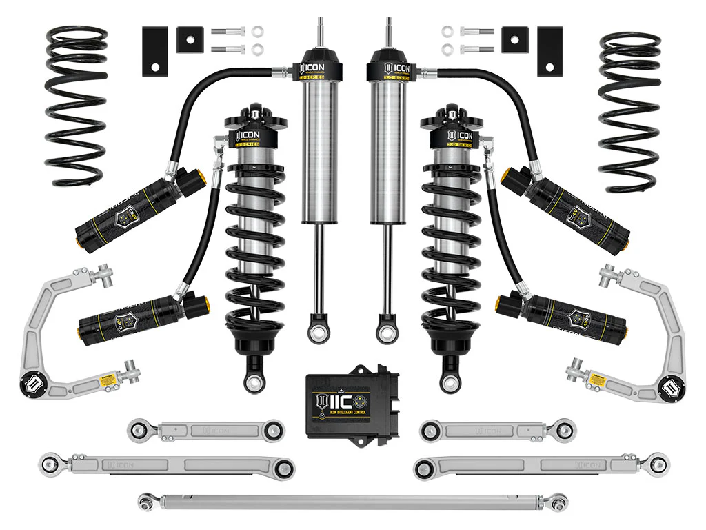 Icon 3-4.25" Stage 4 3.0 Suspension System Billet Kit for 2023-2025 Toyota Sequoia 4WD