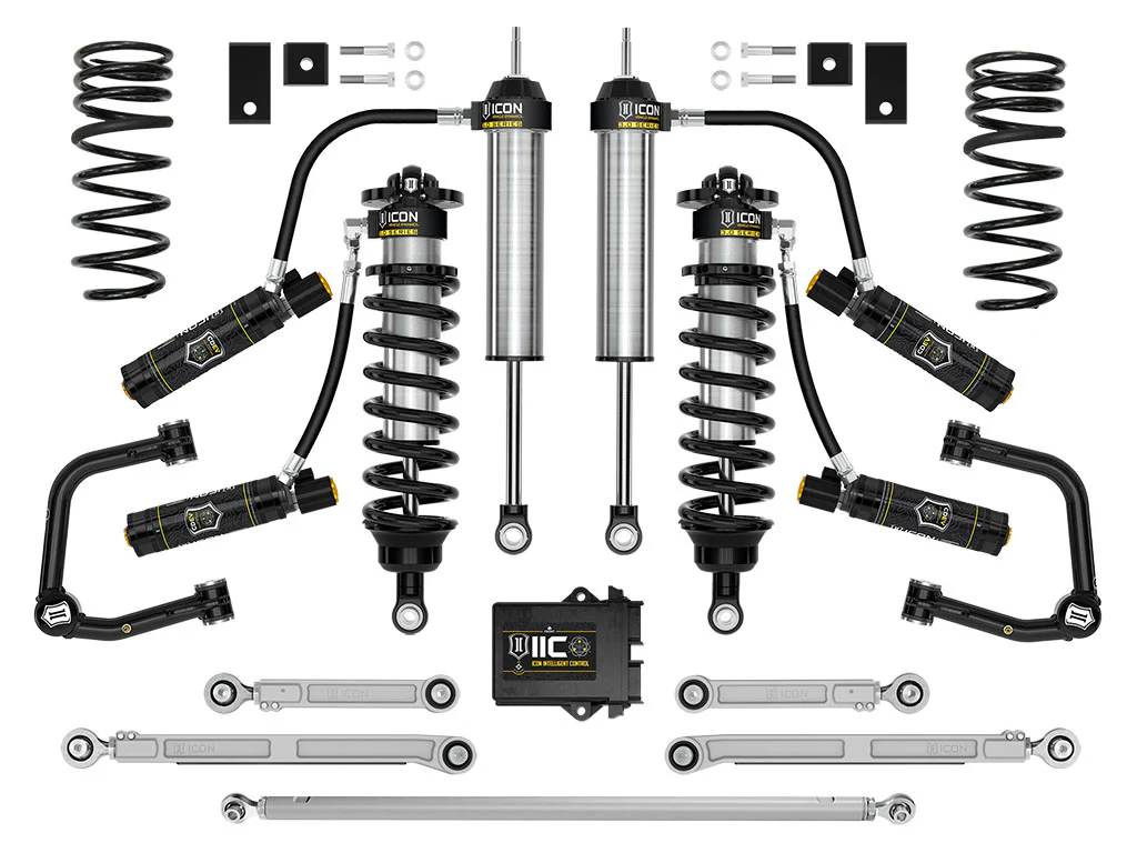 Icon 3-4.25" Stage 4 3.0 Suspension System Tubular Kit for 2023-2025 Toyota Sequoia 4WD