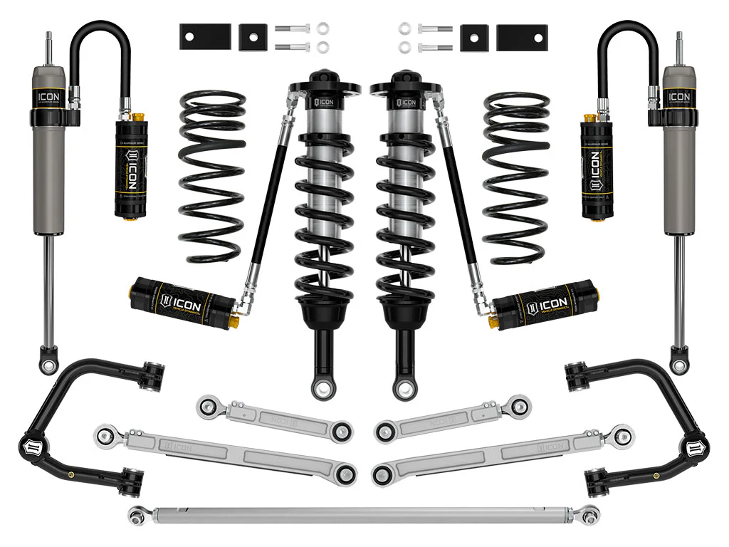 Icon 3-4.5" Stage 10 Suspension System w/Tubular CDCV Kit for 2023-2025 Toyota Sequoia 4WD