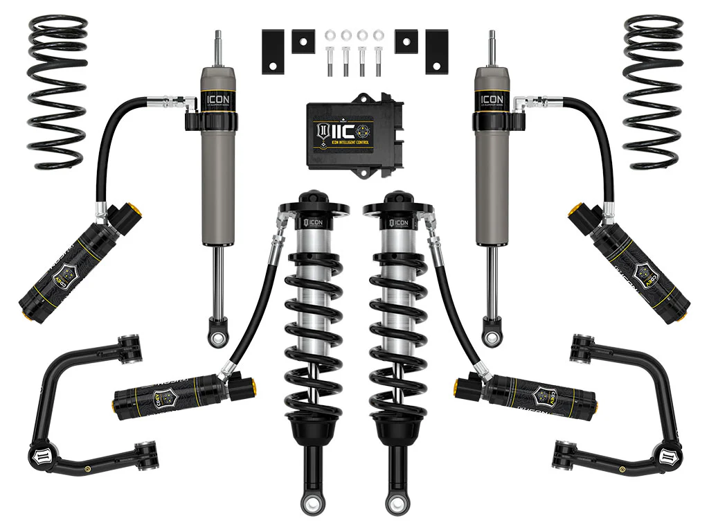 Icon 3-4.5" Stage 11 Suspension System w/Tubular TRD Pro Kit for 2023-2025 Toyota Sequoia 4WD