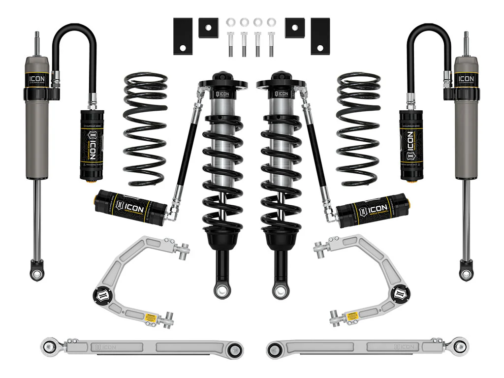 Icon 3-4.5" Stage 8 Suspension System Billet Kit for 2023-2025 Toyota Sequoia 4WD TRD Pro