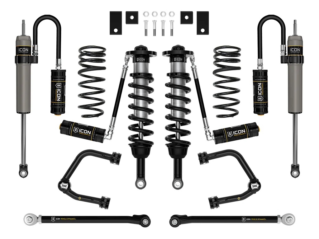 Icon 3-4.5" Stage 8 Suspension System Tubular Kit for 2023-2025 Toyota Sequoia 4WD TRD Pro