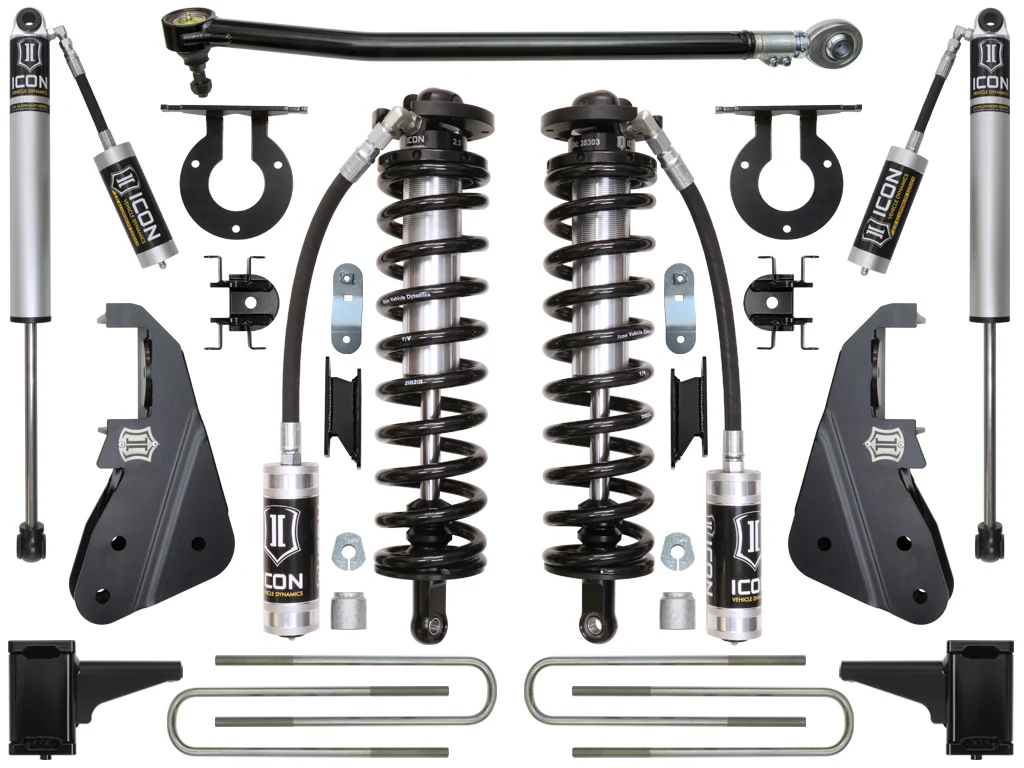 Icon 4.5-5" Coilover Conversion System Stage 1 Kit for 2020-2022 Ford F250 Super Duty 4WD