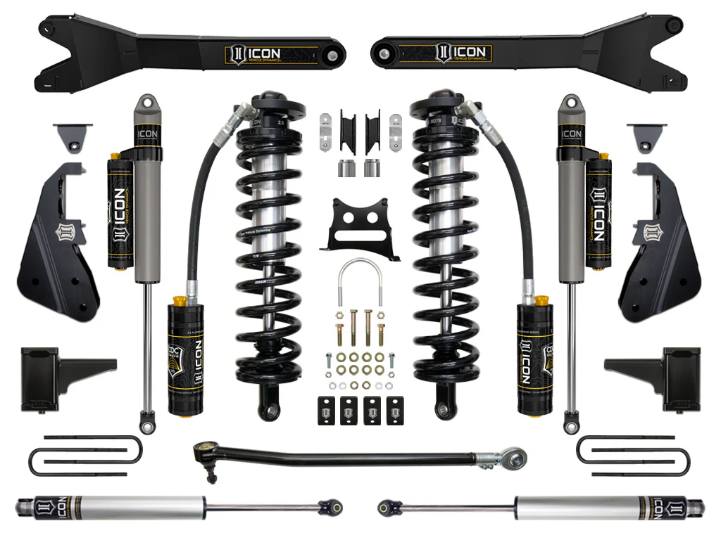 Icon 4-5.5" Coilover Conversion System Stage 5 Kit for 2017-2019 Ford F350 Super Duty 4WD - Image 2