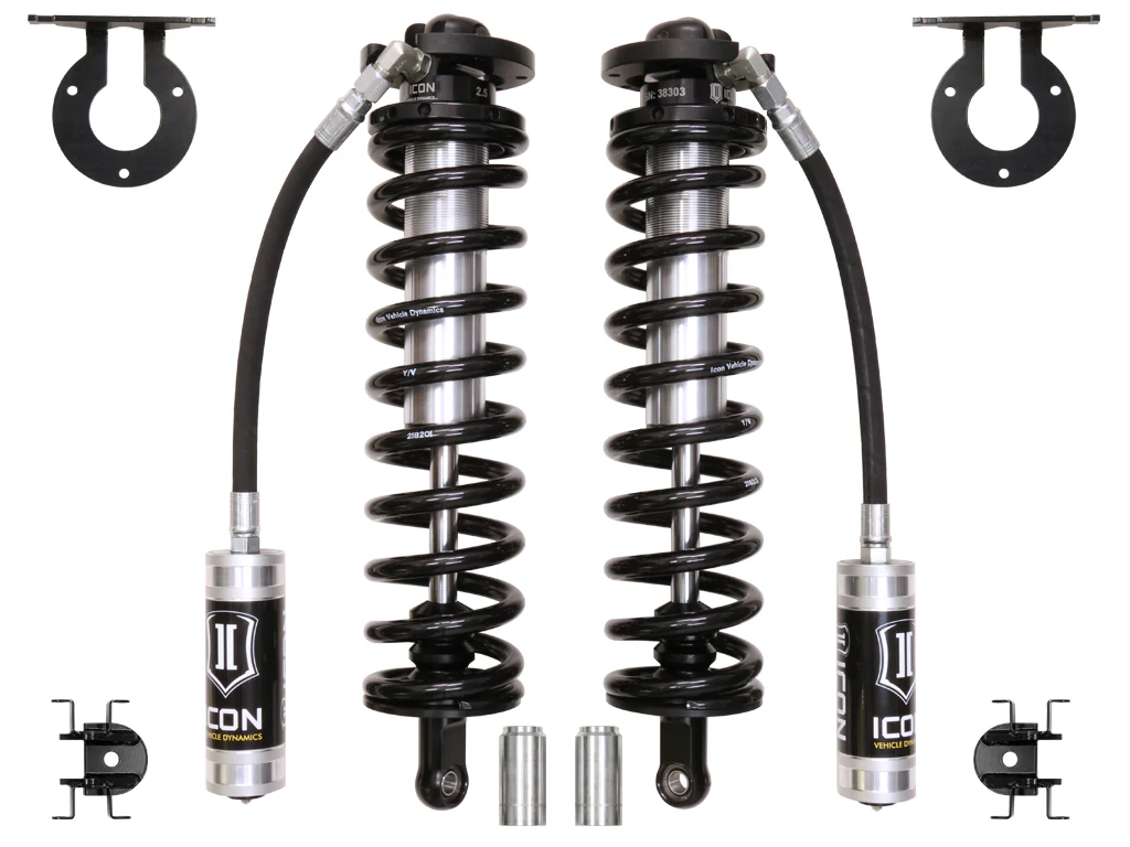 Icon 4-5.5" Lift Bolt-In Coilover Conversion Kit for 2020-2022 Ford F250 Super Duty 4WD w/3.75-5.25" lift Tremor