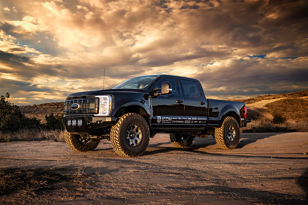 Icon 4-5.5" Stage 3 Coilover Conv System w/Radius Arms + Expansion Pack Kit for 2023-2025 Ford F250 Super Duty Diesel - Image 2