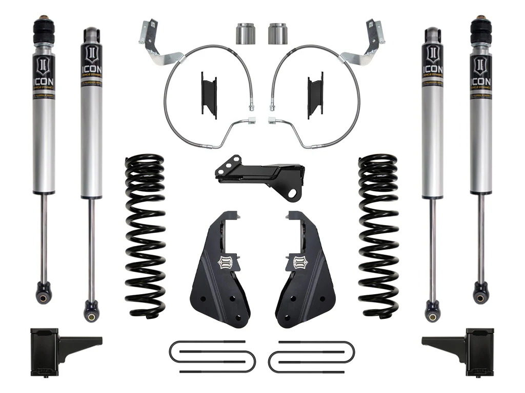 Icon 4.5" Stage 1 Suspension System Kit for 2023-2026 Ford F350 Super Duty 4WD Diesel Crew Cab Pickup